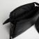 Male bag over the shoulder, Textura, external pocket, black color