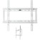 Kromax IDEAL-3 TV 22 "-65" Max.50kg, wall-mounted TV
