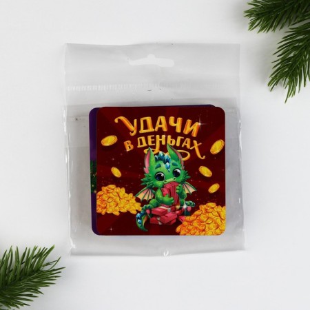 Wooden magnet "New Year", mix of 5 pcs-3