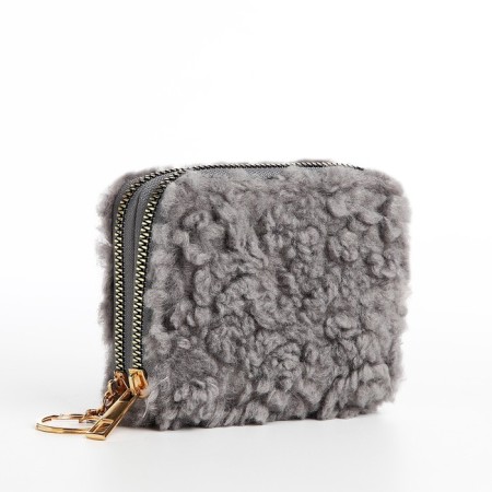 Lightning wallet, gray color