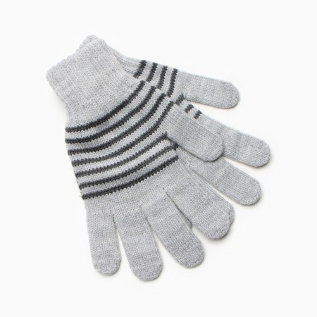 Gloves female, the color is light gray, size 18