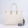Bag Female Tout with zipper, white color
