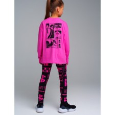 Kit for girls: T -shirt, leggings, height 170 cm