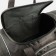 Road bag on lightning, 4 outer pockets, long belt, green color