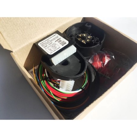 Cooffer coordination unit with a socket and wires Smart Connect (F) for connecting a rubber, universal, SMK02p-1