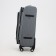 Small suitcase 24 "On the zipper, code castle, with extension, the color is gray