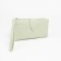 Women's wallet on a button, with a pen, green color