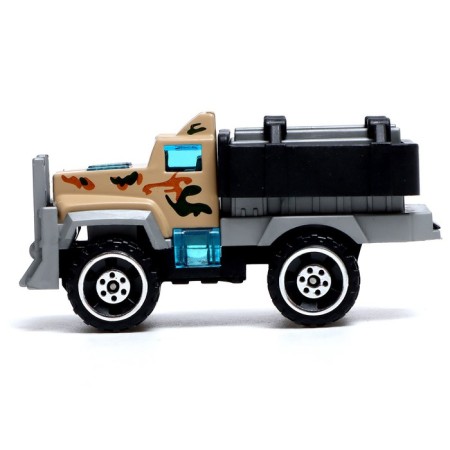 Set of metal machines "Army", 3 pieces-3
