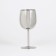 Wine glass of stainless steel for cocktails, 400 ml, 17.7 × 7.5 cm, glossy