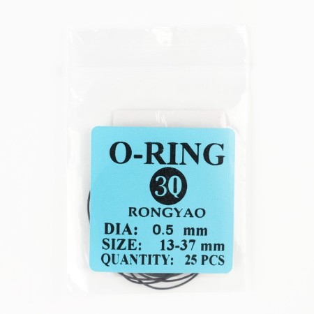 Sealing ring for the rear cover of the clock, thickness 0.5 mm, size from 13 to 37 mm, 25 pcs-3