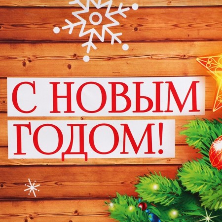 Package New Year's laminated “Family circle”, L 28 x 38 x 9 cm, New Year-4