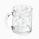 New Year. Snowflake mug, 300 ml