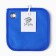 Ethel Freedom Blue 17x17cm, 61%linen, 39%HL