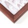 Photo frame pine С14 01/6 wenge 20x20 cm (plastic screen)
