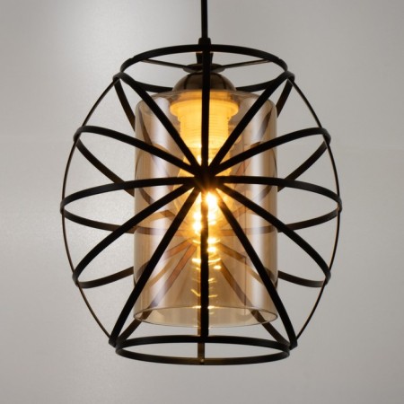 Lamp Bayerlux 2750/1 E27 40W Black 24x24x27-127 cm-2