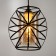 Lamp Bayerlux 2750/1 E27 40W Black 24x24x27-127 cm