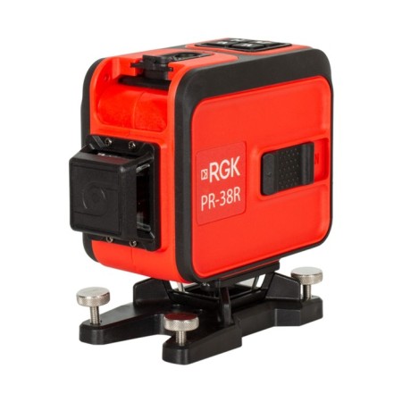 Laser level RGK PR-38R, 20 m, 360 °, 3 rays, 635 HM, 5/8 ", charger-1