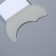 Makeup stencil, silicone, 5.7 × 5.5 × 0.5 cm, white color