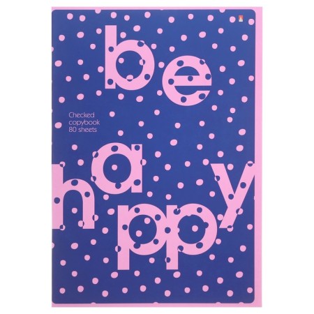 A4 notebook, 80 sheets in the Dolce Vita cage, covered cardboard, lamination Soft Touch, mix-1
