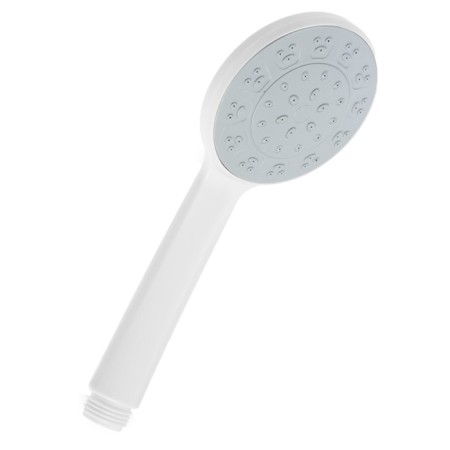 Shower watering can Zein Z3524, D = 80 mm, white case, white with gray-2
