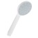 Shower watering can Zein Z3524, D = 80 mm, white case, white with gray