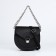 Women's bag Textura, messenger, small size, black color