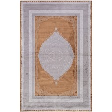 Rectangular carpet IPEK MEKIK ERVA, size 240x340 cm, color Gray/terra