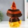 Interior doll "Granny in a costume chicken" 38x8x8 cm