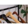 Shoulders - hanger for outerwear with the crossbar Ladoom Bois, 45 × 25.5 × 5.5 cm, brown color