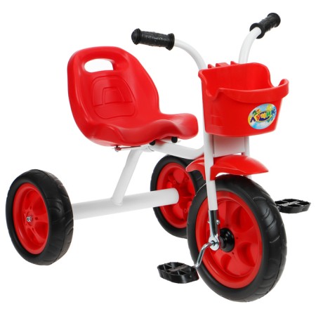 Trike 4 three -wheeled bike, red color