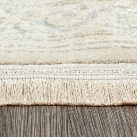 Oval carpet Valentis mikonos, size 200x290 cm, color Cream/Cream-4