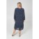 Women's dress, size 56, dark blue color