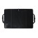 A3 folder with handles, plastic, lightning around, 490 x 350 x 30mm, with pocket, black