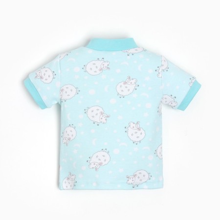 Blood blouse, blue/sheep, height 50-56 cm-2