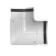 Groove angle 90 ° PVC D125