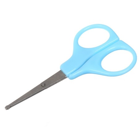 Children's manicure set (scissors, kniper, saw, tweezers), blue color-5