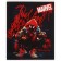Notebook of 48 sheets in a cage, cardboard cover, spider-man