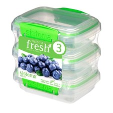 Sistema containers set, 200 ml X 3 pcs.