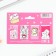 Magnetic bookmarks mini, 4 pcs "The smallest"