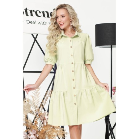 Women's dress "City blues", size 54-2