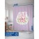 Photostore for the bathroom "Love", Saten, size 180x200 cm