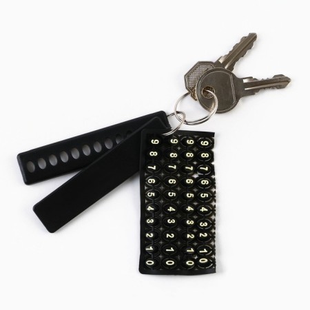 Keychain for keys with the phone number "I will find" 6 x 11 cm-5