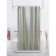 Bath curtains with Joy Home rings "Jacquard Stars", 180x200 cm, gray