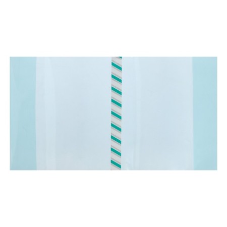 Set of covers PE 5 pieces, 217 x 400 mm, 200 μm, for diaries and verification work, universal, with bookmarks, mix-6