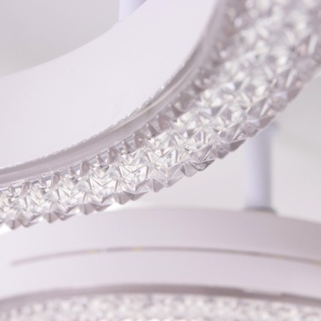 Lamp with PDU 74651/3+1 LED 75W Dimmer 3000-6000k white 45x45x9 cm Bayerluux-17