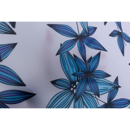 Giardino bathroom curtains, 180 × 200 cm, blue color-2