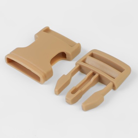 Fastex 25 mm, load up to 15 kg, 10 pcs, sand color-1