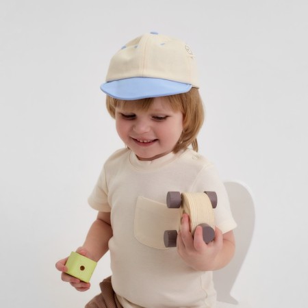 Ketka children's baby J. p. 46-48. tsv. Beige/blue-1