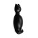 Furniture hook cappio cat, one -rod, black