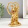 Souvenir Polystone "The Bride and Bride at the Heart" Gold 9.5x5.3x16 cm